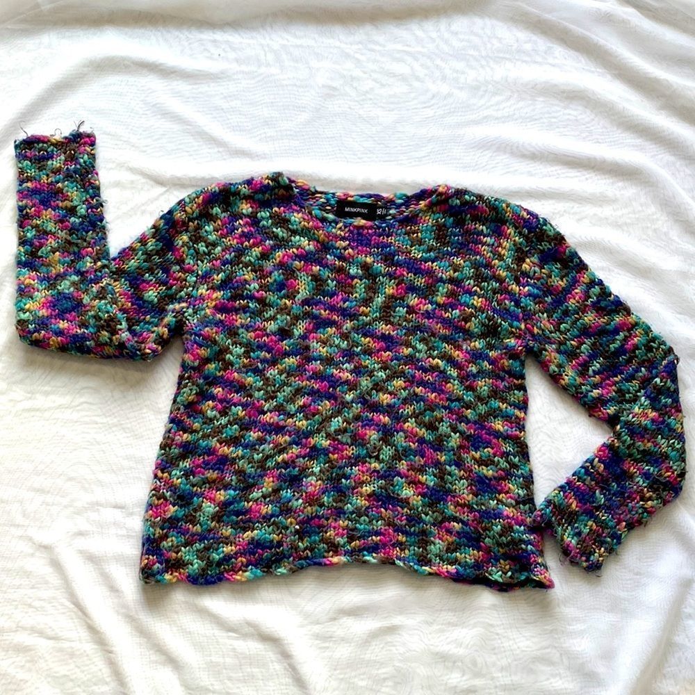 MinkPink Multicolored Sweater